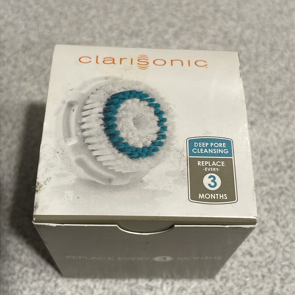 Clarisonic Deep Pore Brush Head Enlarged Pores 2 Pack New in box